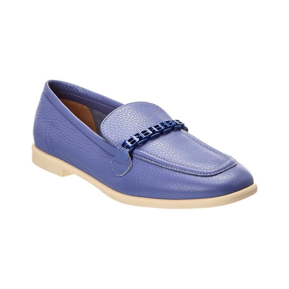 Baldinini Leather Loafer, Blue